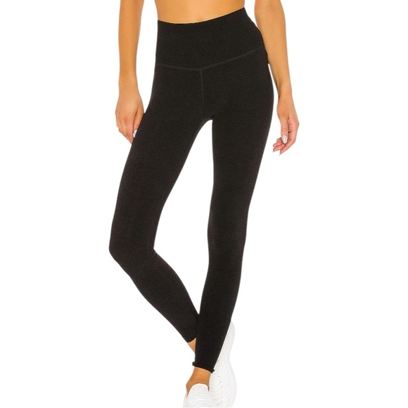 New! Beyond Yoga Take Me Higher Legging‎ Jet Black - Picture 1 of 10